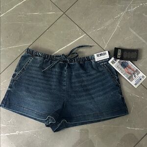 Rewash Dark Blue Jean Shorts for Women - Size M - NWT